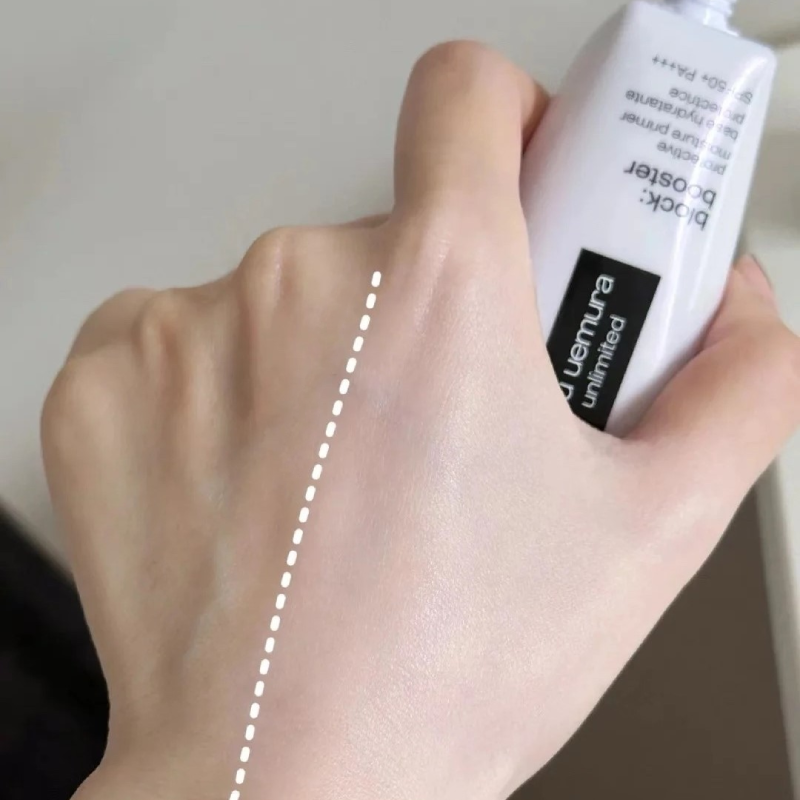 Shu Uemura Block Booster Protective Moisture Primer SPF50+ PA+++10ml #Sumire Mauve , Shu Uemura Block Booster  , Shu Uemura Block Booster  ราคา ,Shu Uemura Block Booster  รีวิว , Shu Uemura Block Booster ไพรเมอร์ , Shu Uemura Block Booster 